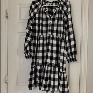 Beach Lunch Lounge Flannel Dress